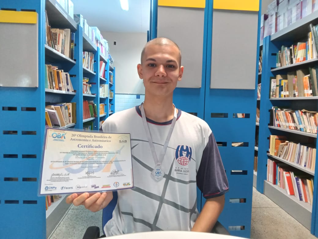 Sedu Estudante Da Rede Estadual Conquista Medalha De Prata Na